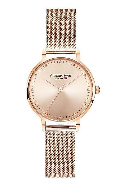 Victoria Hyde Quarzuhr Victoria Hyde Metropolitan Crystal Damen Basic Mesh- günstig online kaufen