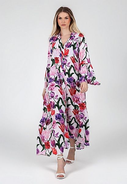 YC Fashion & Style Sommerkleid "Floral-Dream Maxikleid aus Viskose" Allover günstig online kaufen