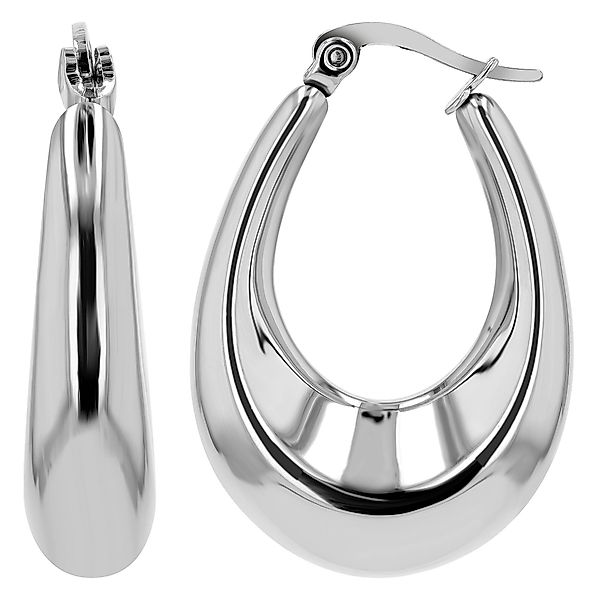 AKZENT Ohrring-Set Freesia Creolen Ohrringe Edelstahl günstig online kaufen