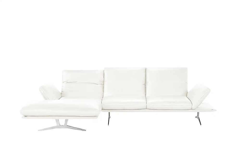 KOINOR Ecksofa Echtleder Francis ¦ weiß ¦ Maße (cm): B: 314 H: 93 T: 159.0 günstig online kaufen