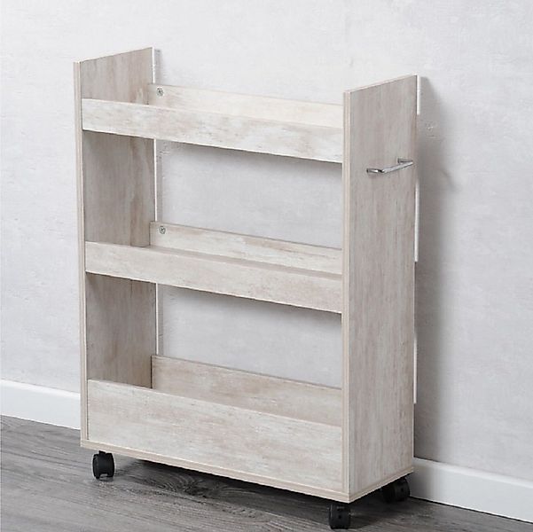 KESPER® Küchenwagen Nischenwagen Rollwagen, mit 3 Ablageböden - fahrbar dur günstig online kaufen