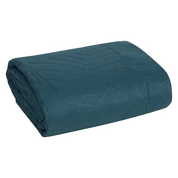 Design91 Tagesdecke BONI/6, Steppung Blätter Muster, günstig online kaufen