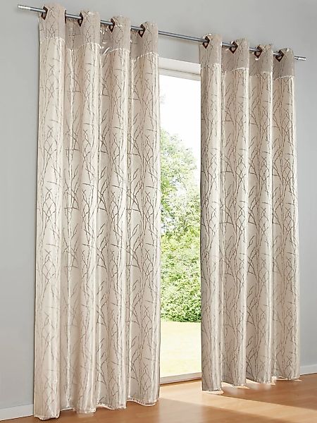 heine home Vorhang Ösen 1 Stk. tlg. günstig online kaufen