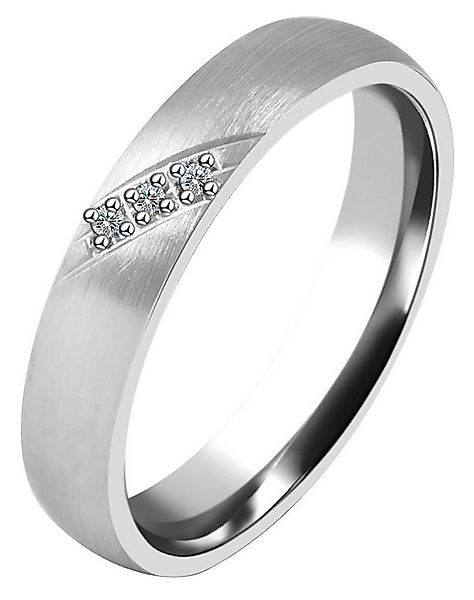 AKZENT Partnerring Jolien Damen Silber, Damen Ring günstig online kaufen