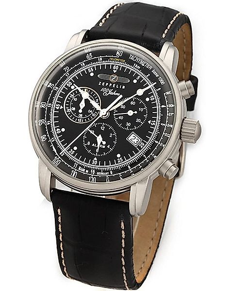 ZEPPELIN Quarzuhr Zeppelin 7680-2 100 Jahre Zeppelin Herrenuhr 42mm 5ATM Ze günstig online kaufen