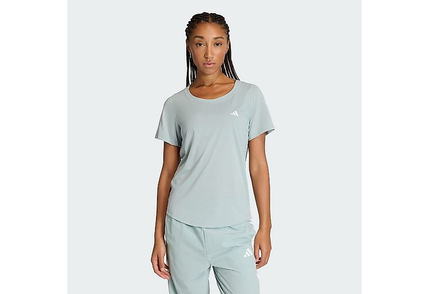 adidas Performance Trainingsshirt WORKOUT ESSENTIALS T-SHIRT MIT TIEFEM AUS günstig online kaufen