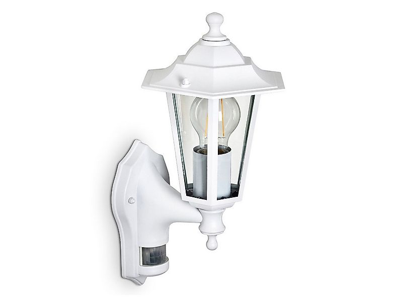 hofstein Außen-Wandleuchte »Rivale« Außenaus Metall weiß und Glas klar, ohn günstig online kaufen
