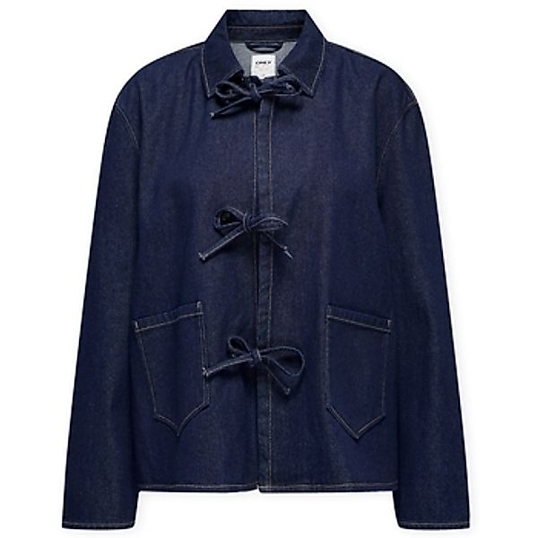 Only  Blusen Thille Jacket - Dark Blue Denim günstig online kaufen
