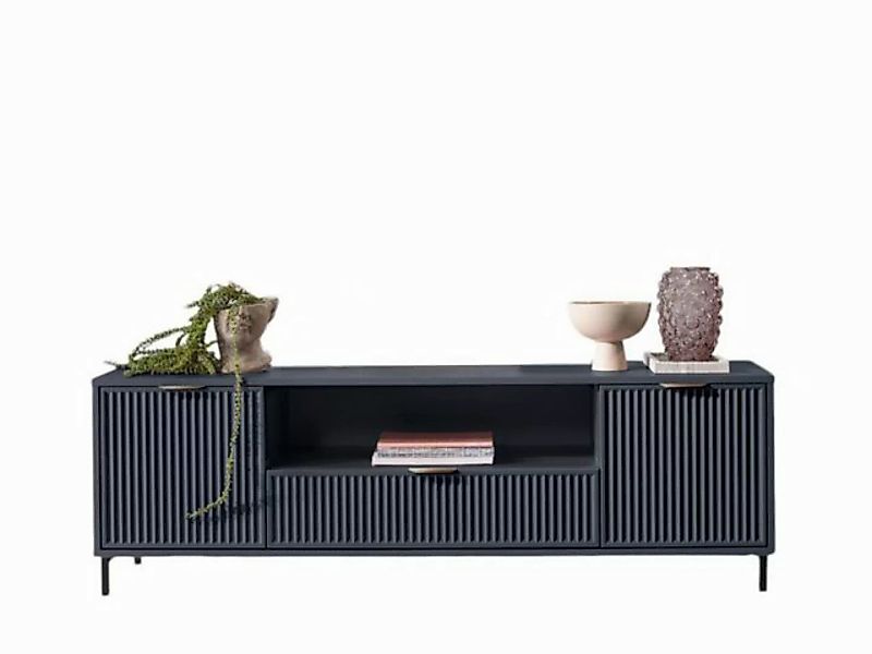 Compleo TV-Schrank TV-Tisch VIVAS, 2 Türen, Modern Wohnzimmer, TV-Kommode günstig online kaufen