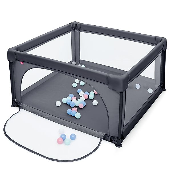COSTWAY Laufstall Baby Laufgitter, 120x120cm, mit günstig online kaufen