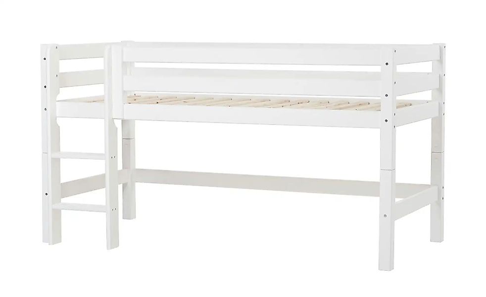 Hoppekids Hochbett  ECO Luxury ¦ weiß ¦ Maße (cm): B: 104 H: 114 Betten > B günstig online kaufen