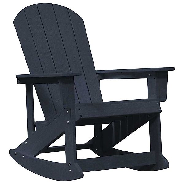 vidaXL Gartenstuhl Adirondack-Schaukelstuhl Marineblau 73,5 x günstig online kaufen