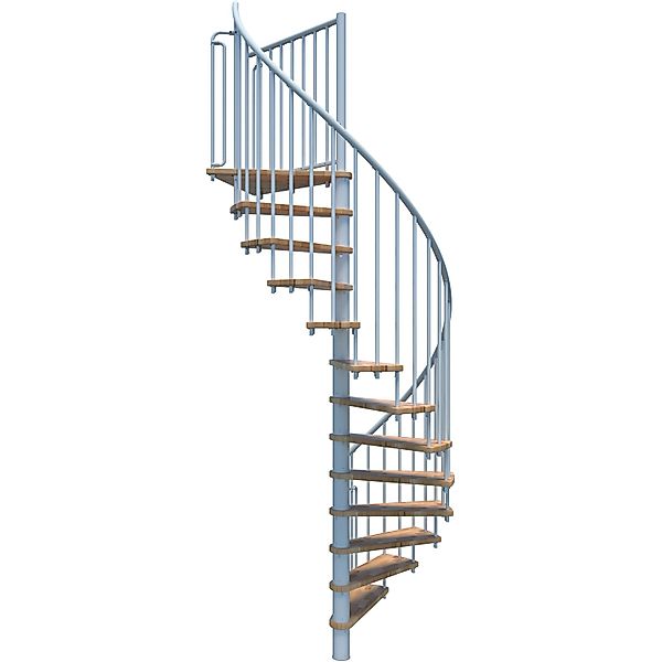 Minka Spindeltreppe  Berlin Weiß Geschosshöhe bis 282 cm günstig online kaufen