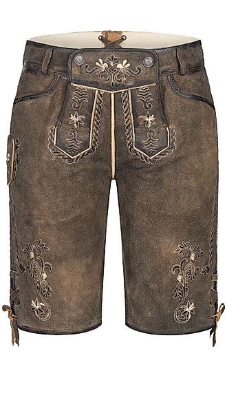 Nübler Trachtenlederhose Lederhose kurz Viona L günstig online kaufen