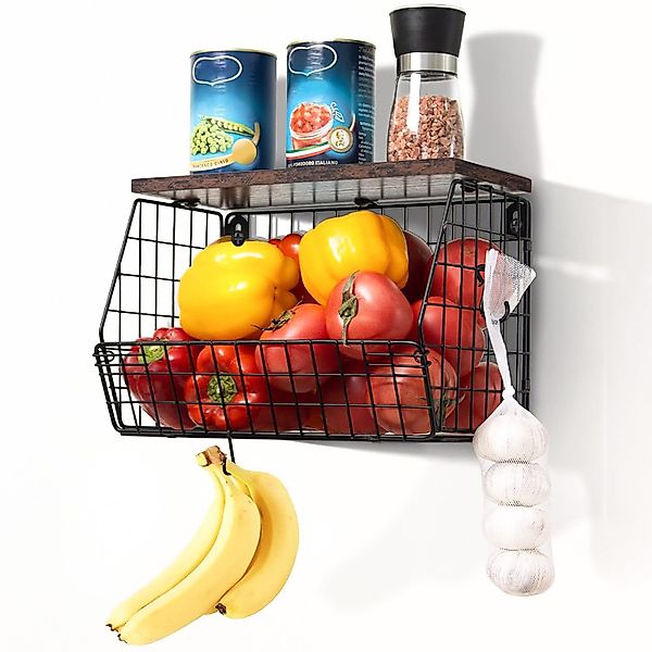 GLIESE Küchenregal Multifunktionales Obst- und Gemüseregal günstig online kaufen