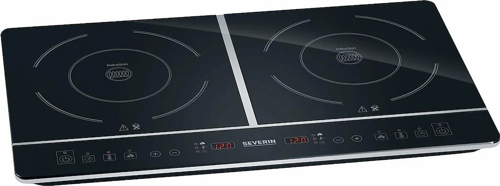 Severin Doppel-Induktionskochplatte "DK 1031" Timerfunktion, automatische T günstig online kaufen