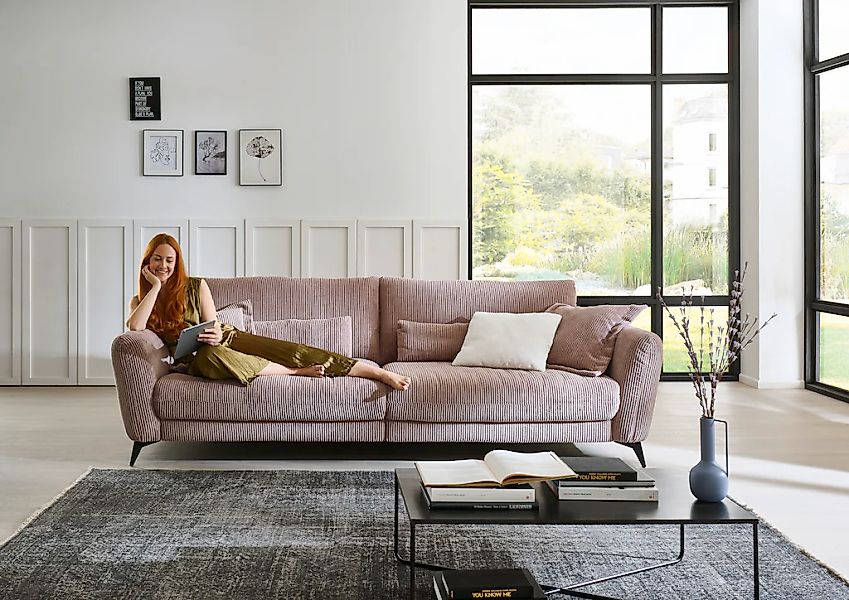Die PlanBar Big-Sofa "MP-IN23149", Kaltschaumpolsterung mit SoftSitz, Lose günstig online kaufen