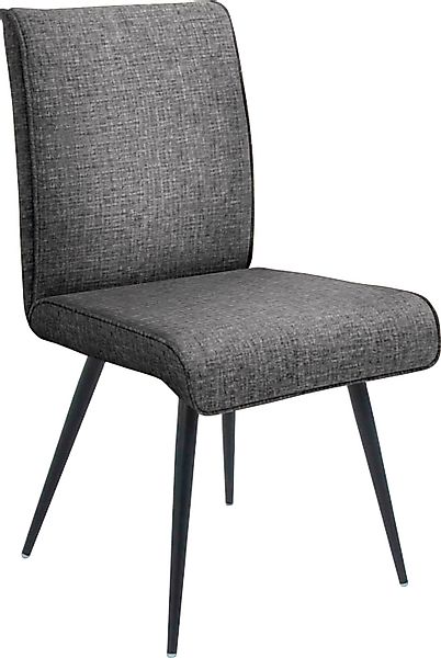 K+W Komfort & Wohnen 4-Fußstuhl "Giacomo I" () 1 Stk.4- Fußstuhl mit umlauf günstig online kaufen