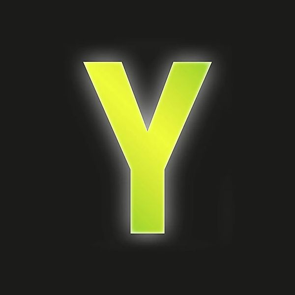 Conacord Klebebuchstabe Y Reflektierend 8 cm Gelb günstig online kaufen