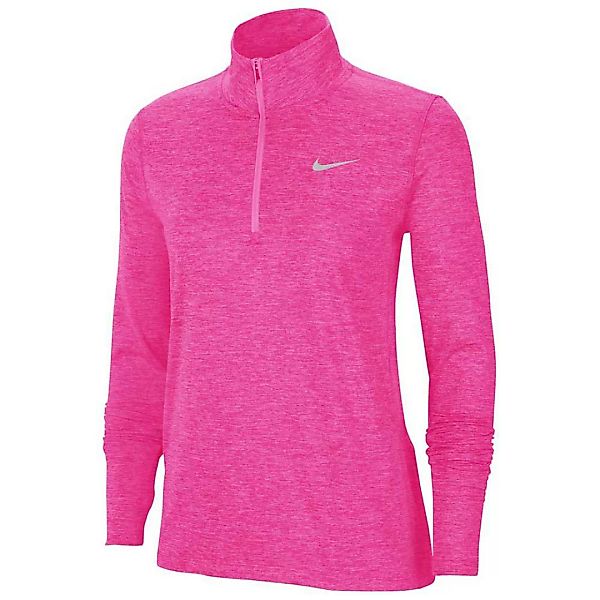 Nike Element Langarm-t-shirt S Hyper Pink / Pink Glow / Heather / Reflectiv günstig online kaufen