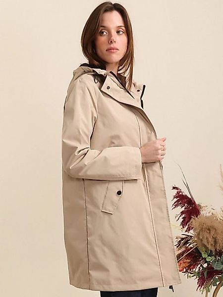 ANNIS Fashion & Accessoires Regenjacke "ELLA midi" (1-St) NEU, mit Kapuze günstig online kaufen