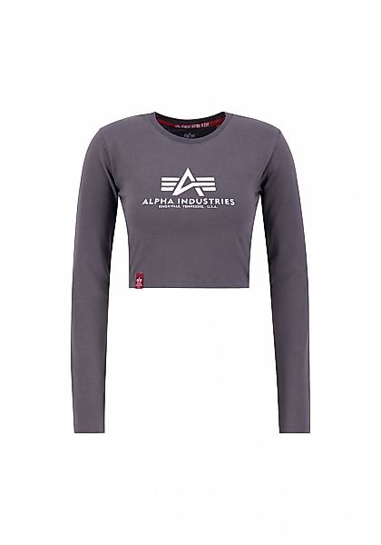 Alpha Industries Sweater "Basic Cropped Longsleeve W Longsleeve" günstig online kaufen