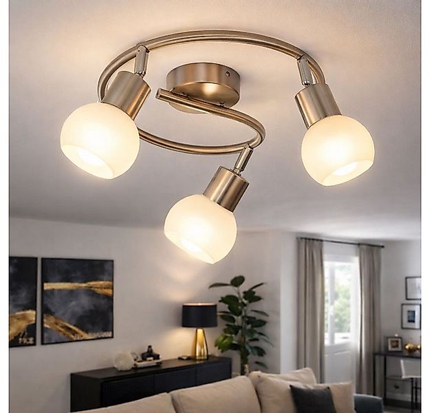 NOWA LED Deckenleuchte, Leuchtmittel inklusive, Warmweiß, Deckenleuchte Woh günstig online kaufen