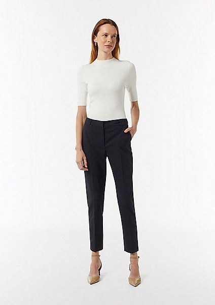 comma 7/8-Hose Hose Cigarette Pants mit dezentem Glitzergarn günstig online kaufen