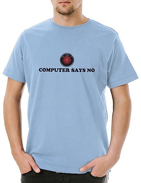 Urban Backwoods Print-Shirt Urban Backwoods Computer Says No Herren T-Shirt günstig online kaufen