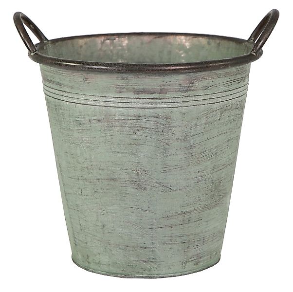 finehomegarden Pflanzkübel Eimer mit Griff Metall Ø20-24/27+31cm H21/23/26+ günstig online kaufen