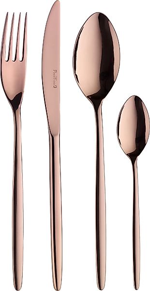 PINTINOX Besteck-Set "Olivia Treasure Bronze" Optik Glänzend PVD Beschichtu günstig online kaufen