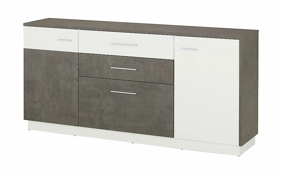 Sideboard  Zenga ¦ grau ¦ Maße (cm): B: 183 H: 87 T: 40.0 Kommoden & Sidebo günstig online kaufen