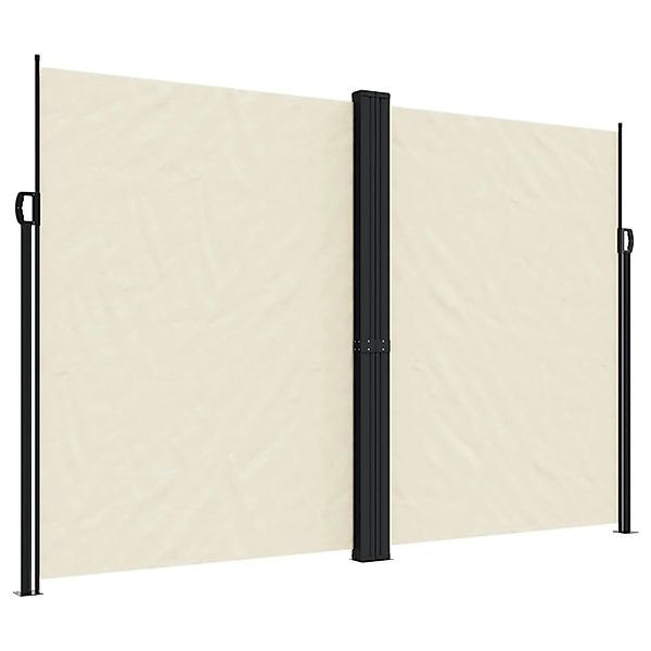 furnicato Seitenmarkise Ausziehbar Creme 220x600 cm günstig online kaufen
