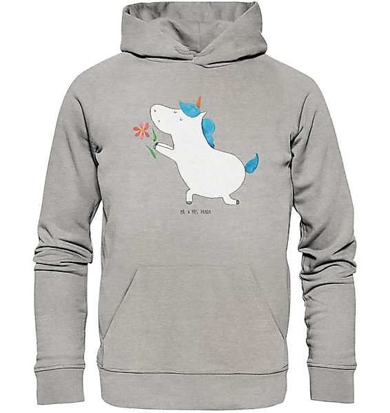 Mr. & Mrs. Panda Hoodie Einhorn Blume Größe XS - Heather Grey - Geschenk, L günstig online kaufen