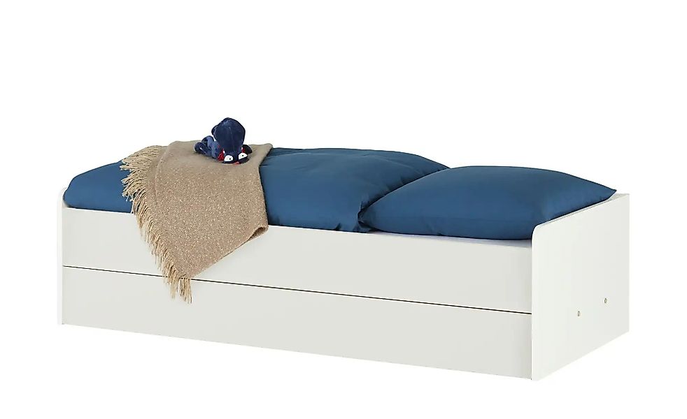 Stauraumbett  Grow Up ¦ grau ¦ Maße (cm): B: 127 H: 54,5 Betten > Bettgeste günstig online kaufen