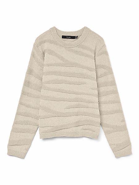 Vero Moda Strickpullover "VMMALOU LS O-NECK PULLOVER BOO" günstig online kaufen