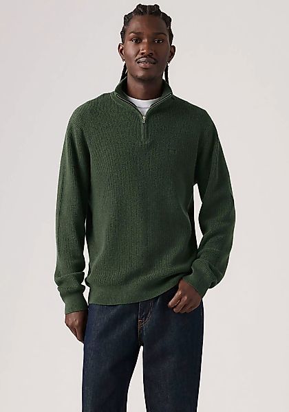 Levis Strickpullover "HM QUARTER ZIP SWEATER" mit Zipper und Struktur günstig online kaufen