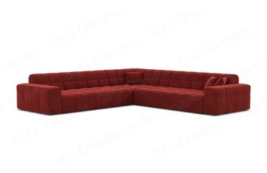 Sofa Dreams Ecksofa Polsterstoff Ecksofa Samt günstig online kaufen