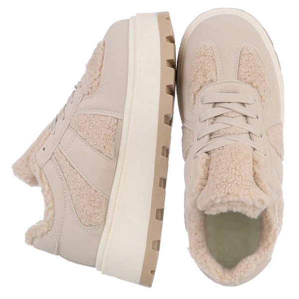 Ital-Design Kuscheliger Sneaker mit robuster Sohle günstig online kaufen