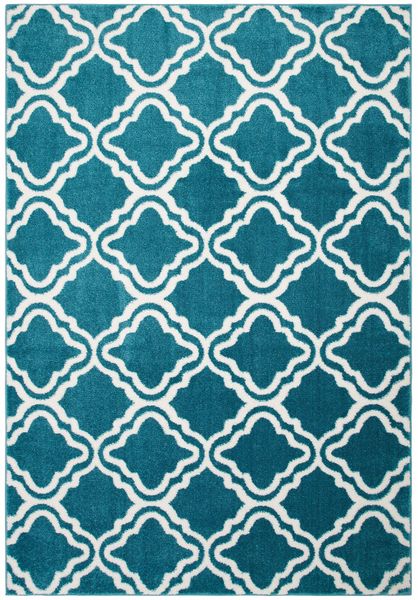 my home Teppich "Debora" rechteckig 13 mm Höhe Kurzflor Teppich, gemustert, günstig online kaufen