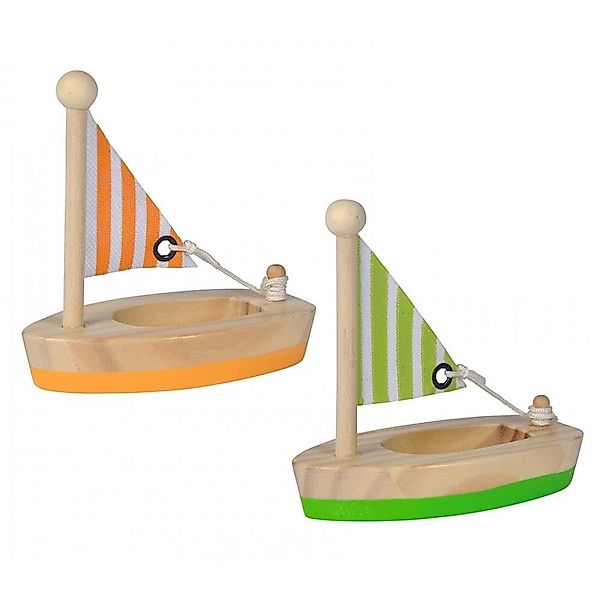 Eichhorn Spielzeug-Boot Segelboote, (2-tlg), 2 schwimmfähige günstig online kaufen