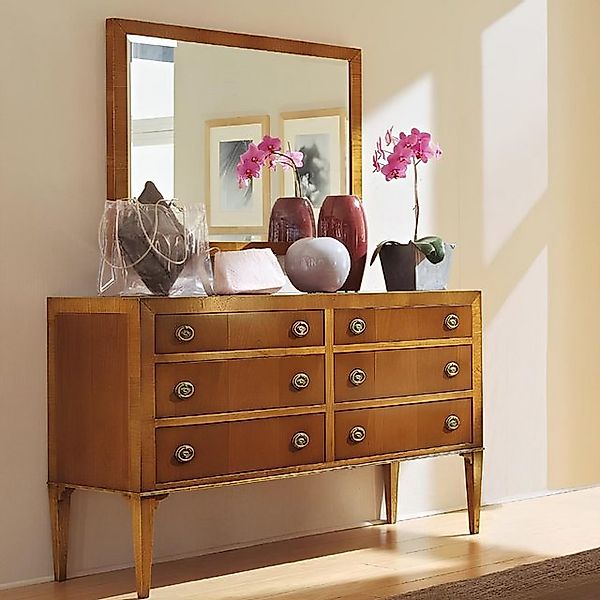 Xlmoebel Apothekerschrank Exklusives 2-teiliges Set: Holz-Kommode mit Spieg günstig online kaufen