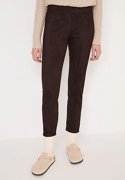 Cecil Leggings aus Velour günstig online kaufen