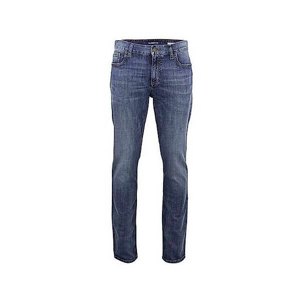 Alberto 5-Pocket-Jeans Straight Leg Jeans für Herren in blau (1-tlg) günstig online kaufen