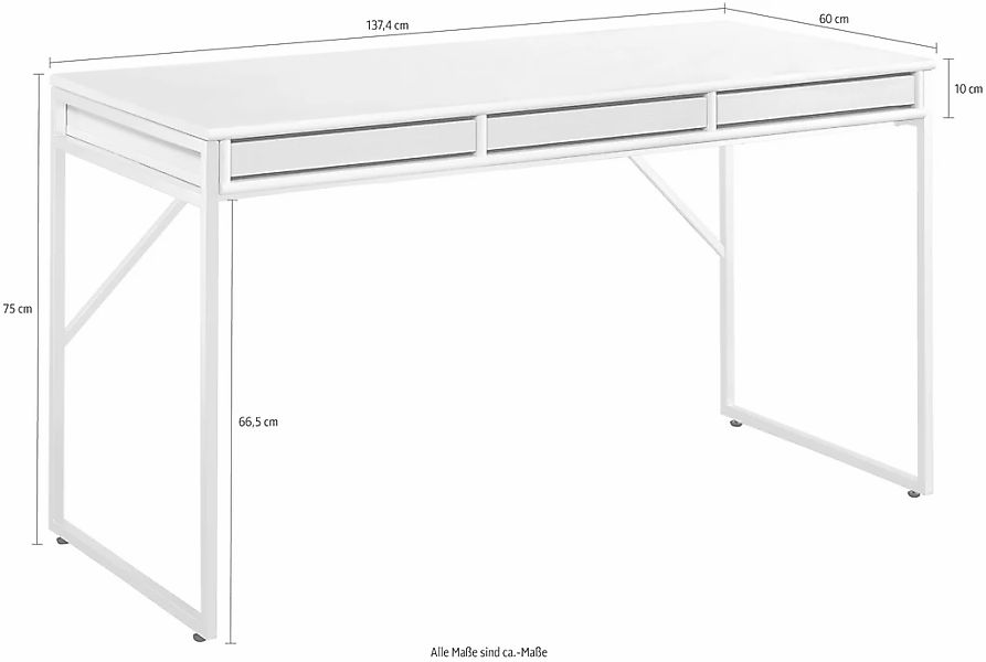 Hammel Furniture Schreibtisch "Mistral Bürotisch, Arbeitstisch, Tisch, Comp günstig online kaufen