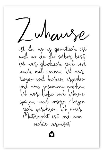 Posterlounge Poster Ohkimiko, Zuhause, Wohnzimmer Illustration günstig online kaufen