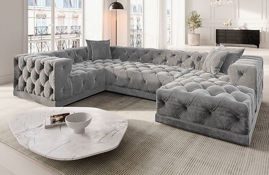 Sofa Dreams Wohnlandschaft Designer Stoff Sofa günstig online kaufen