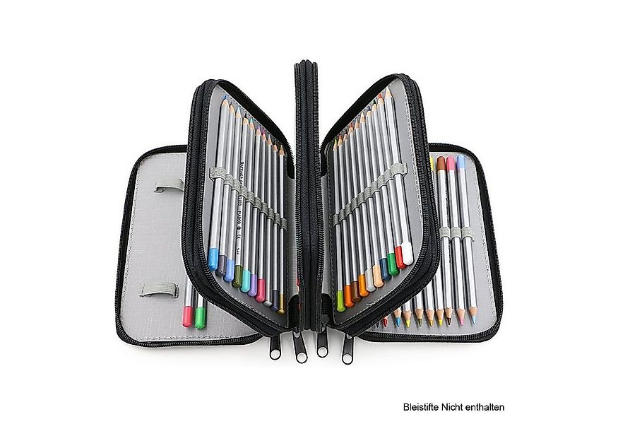 STILVORA Federmäppchen Make-up Pinsel Tasche,Buntstift 79 Buntstift-Set Sti günstig online kaufen