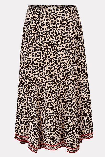 Himalaya Clothing A-Linien-Rock Damen mit stilvollem Tropfenmuster - Strick günstig online kaufen