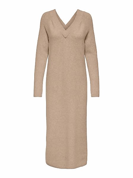 ONLY Strickkleid "ONLJEANETT LIFE LS V-NECK DRESS CC KNT" günstig online kaufen
